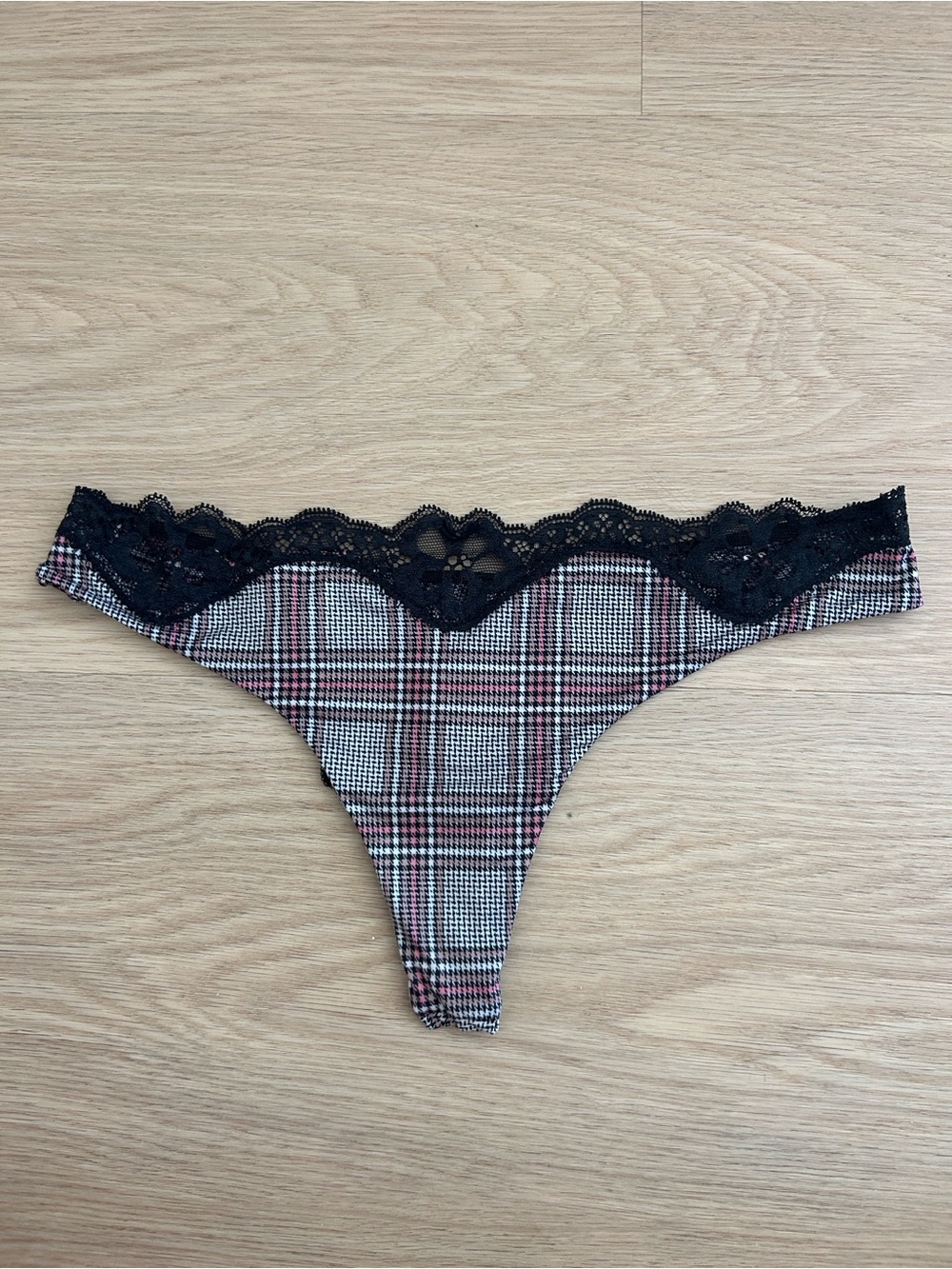 Victoria’s Secret Plaid Thong Panty